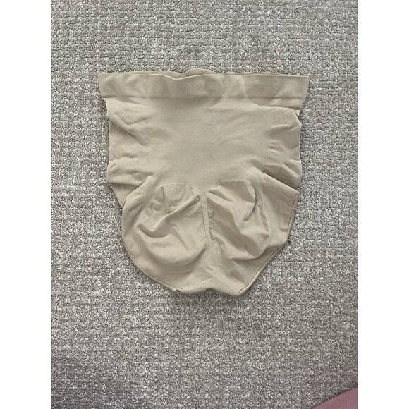 Skims Seamless Sculpt High Top Shapewear Womens Large Butt Lifting Beige Tan a7 - Picture 2 of 4